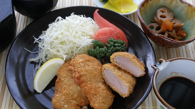 ヒレカツ定食